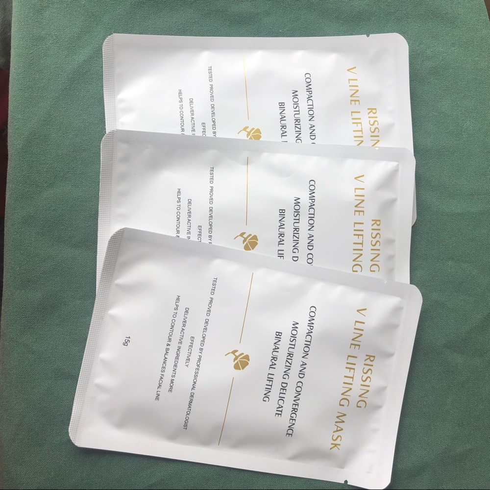 GOLD Lifting double chin mask